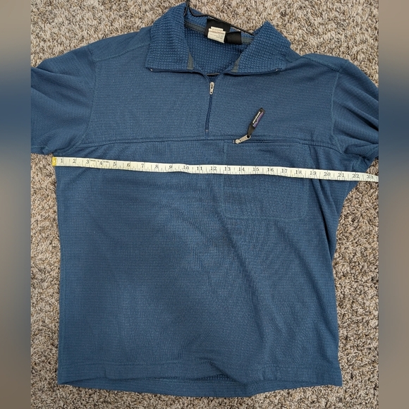 Patagonia Men's R1 Blue Pullover - Picture 8 of 9